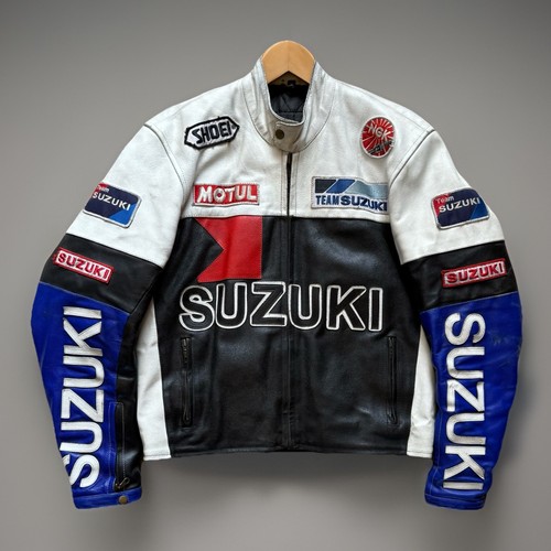 Suzuki vintage real leather - suzuki,