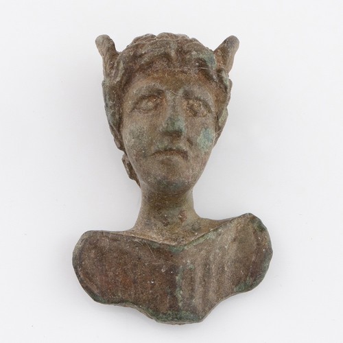 Roman bronze bust - roman, of