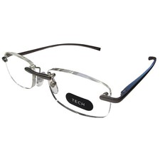 Foster Grant - Le-Carre Reading Glasses - RIMLESS - +1.00 - TECH [C31]