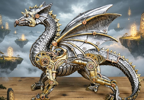 Large fantasy ornament - large,