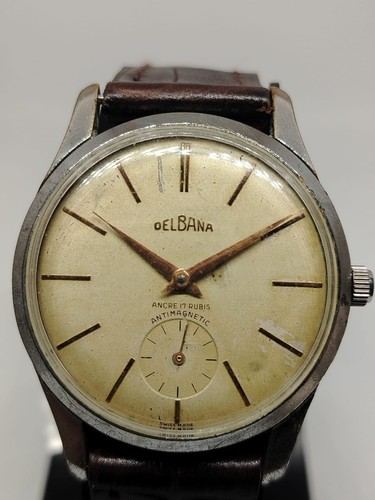 Reloj vintage delbana ancre - vintage, 17
