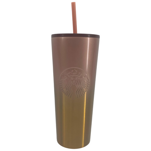 Starbucks pink rose gold - pink, ombre