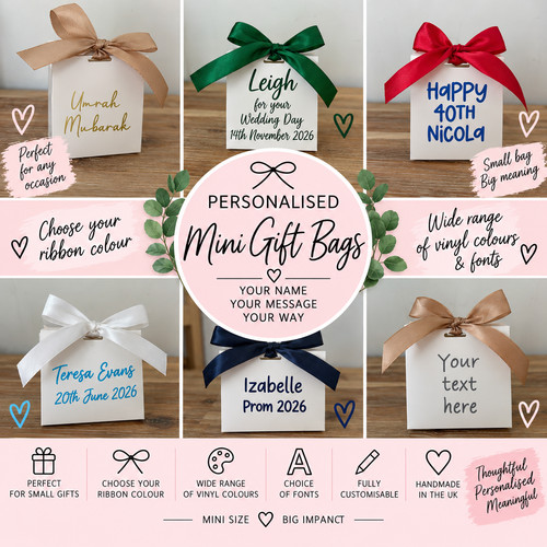 Personalised gift bag - personalised,