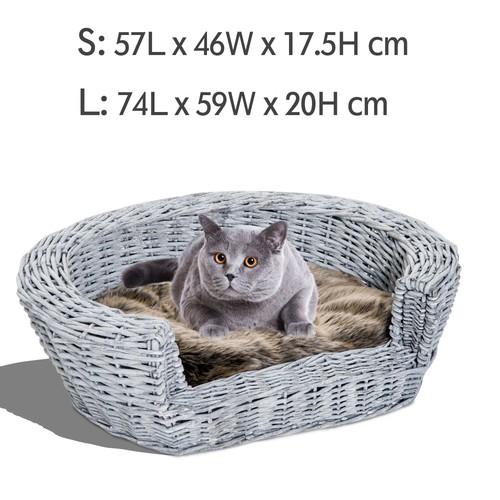 Elevated pet sofa bed - sofa, dog