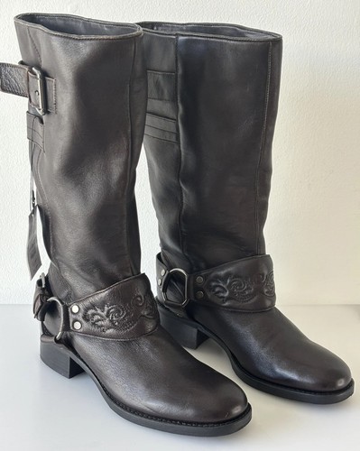 Zara new brown - brown, leather