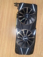 ASUS Nvidia RTX 2080 ti 11GB GDDR6 Black Used 3x DP 1x HDMI 1x Usb C (UNTESTED)