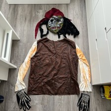 Men’s Halloween Jack Sparrow Costume Size Large
