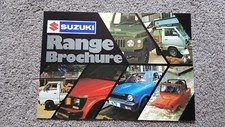 SUZUKI WHIZZKID LF ALTO RANGE SALES BROCHURE 1981