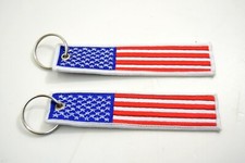 USA FLAG Key Tag US Army