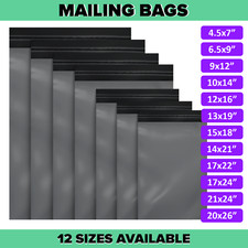 Grey Mailing Bags Parcel bags Shipping bags Postal Bags Postage Bags
