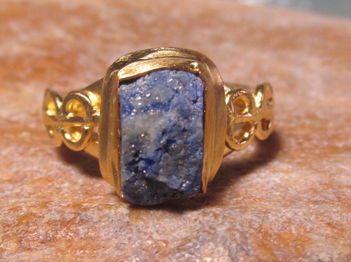 Gold plated brass natural