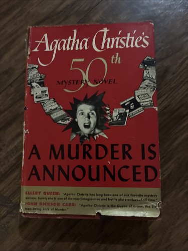 Murder announced by - is,
