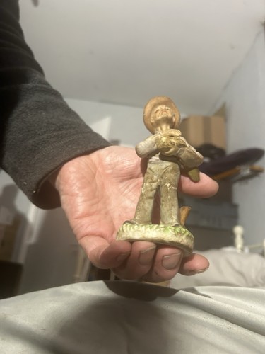 Unmarked porcelain old - porcelain, man