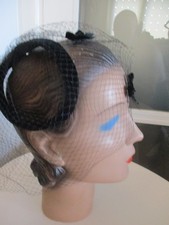 VINTAGE 1950s HAT HEAD PIECE