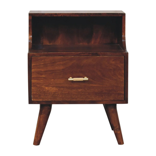 Bar raised back bedside - t-bar,