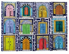 1.8 Lfd. Meter Handpainted