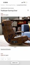 X Rocker Brown Leather Gaming