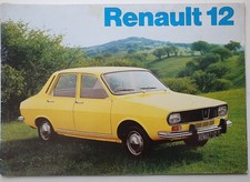 Renault 12 1973-1974 UK Market