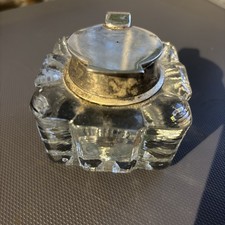 Antique Cut Glass Ink Well