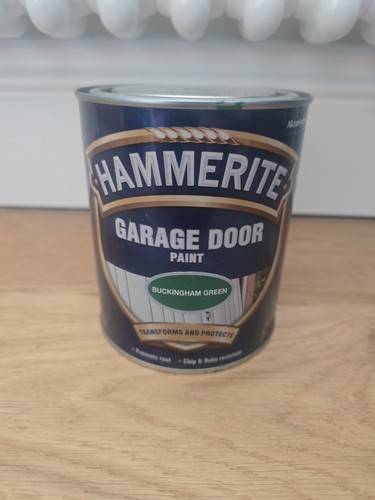 Hammerite garage door paint - door,