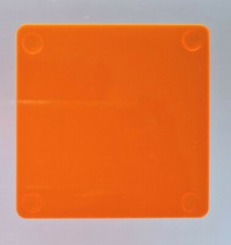 Square Acrylic Coasters Coffee