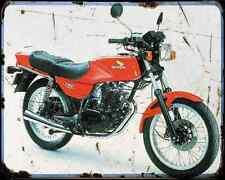 Honda Cb 250Rs A4 Metal Sign Motorbike Vintage Aged