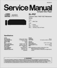 Technics SL-PS7 Compact Disc Player  -  SERVICE MANUAL 