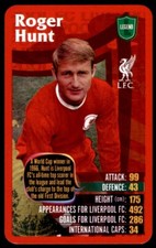 Top Trumps Liverpool (2012-2013) Roger Hunt Legend