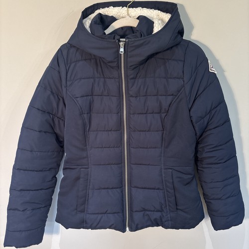 Hollister ladies navy puffer - ladies,
