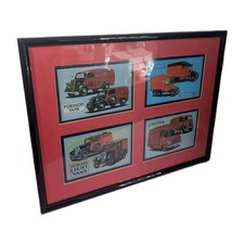 British Vehicle Framed Print Fordson Van Ford Model T Morris Wall Hanging BU14