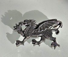 Beautiful Pewter Welsh Dragon