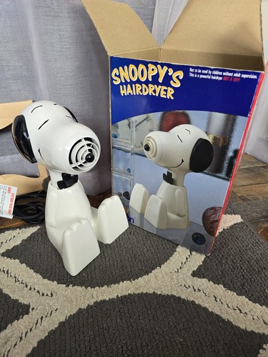 Vintage snoopy hairdryer 1991 - vintage,