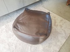 Dark Brown Faux Leather