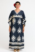 Free Size Kaftan Tunic Top Beach cover up 14,16,18,20,22,24,24