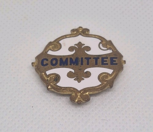 Gold tone and white - , enamel
