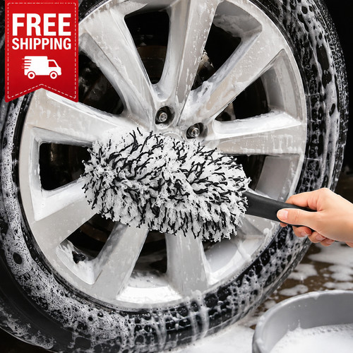 Microfibre wheel cleaning - microfibre,