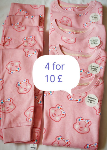George pudsey pink - pudsey, sleeve
