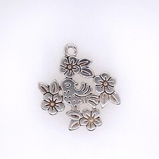 James avery retired flower - james,