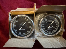 SMITHS REPLICA 150 MPH SPEEDOMETER 8,000 RPM TACHO SPEEDO FOR BSA NORTON TRIUMPH
