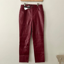 J Brand Lamb Leather Pants