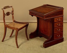 Antique Inlaid Mahogany
