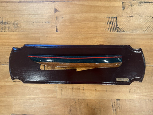 Wooden half hull - wooden, 1881