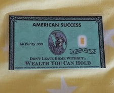 1/60th Gram 24K Gold Bar in