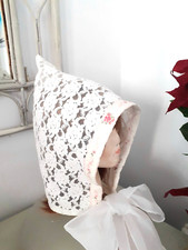 Lace maid bonnet prairie - maid,