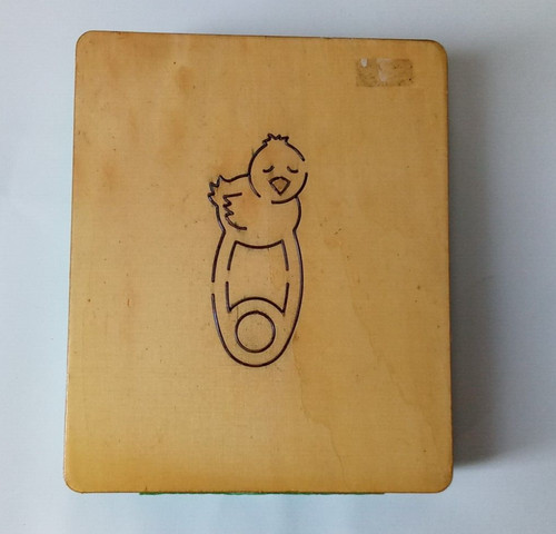 Thick wooden die diaper - wooden,