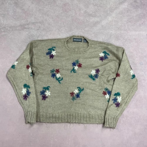 Vintage knitted jumper - vintage,