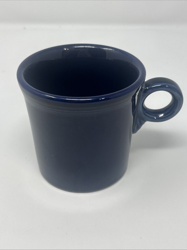 Fiesta ware cobalt blue mug - ware,
