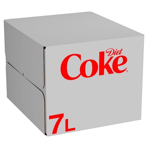 Diet coke soft drink - diet, low