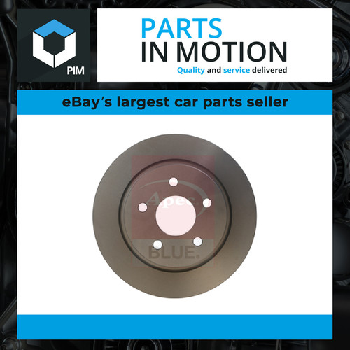 Brake discs pair solid fits - 2x,