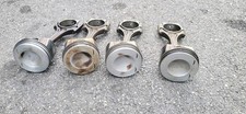 BWA CONRODS AND PISTONS SET IN GREAT CONDITION